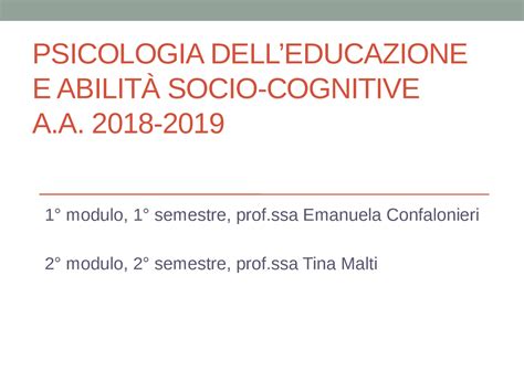 programma psicologia dell'educazione unime servizio sociale professore versace|programma 2020.